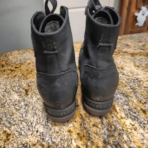 SOREL Women's Black Boots Size 10 ID NL5024-010 - Picture 9 of 12